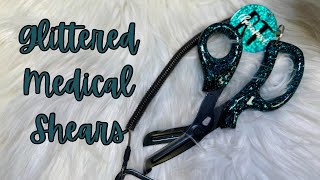 Glittered Medical Shears