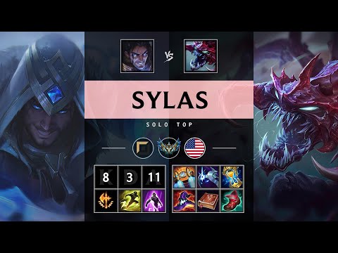 Sylas Top vs Cho'Gath - NA Challenger Patch 25.05