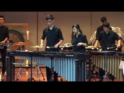 【師大附中打擊】20171026臺北市音樂比賽_月迷宮/大神(山澤洋之)