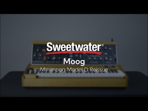 Moog Minimoog Model D Synthesizer Demo — Daniel Fisher