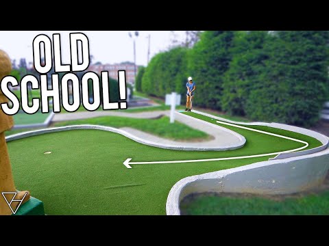 Awesome Old School Mini Golf Course!