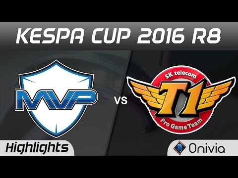 MVP vs SKT Highlights Game 1 Kespa Cup 2016 R8 MVP vs SK Telecom T1