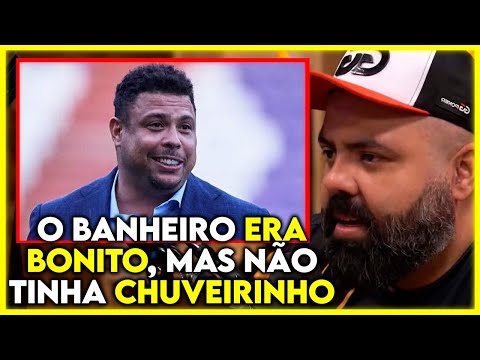 COMO FOI C4G4R NA CASA DO RONALDO FENÔMENO | Cortes Podcast