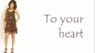 Selena Gomez - Fly to your heart - Lyrics on screen