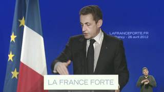 preview picture of video 'Discours de Nicolas Sarkozy au Raincy'