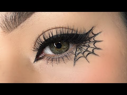 IDEA DE MAQUILLAJE SENCILLO PARA HALLOWEEN 🎃 🕷️🕸️
