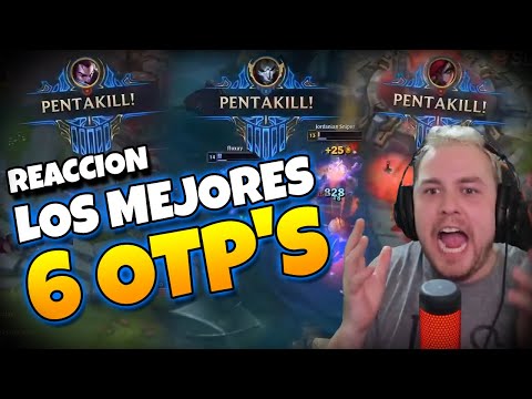 I REACT TO THE 6 BEST OTP PLAYERS IN LEAGUE OF LEGENDS