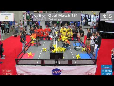 2017 VRC Tech Q151 - 5839E 5691X vs 13412W 1670A - 7 to 52