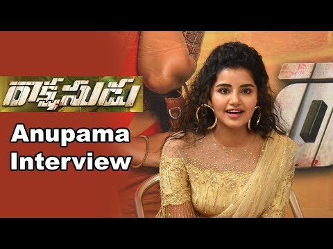 Anupama Parameswaran at Rakshasudu Movie Team Pressmeet
