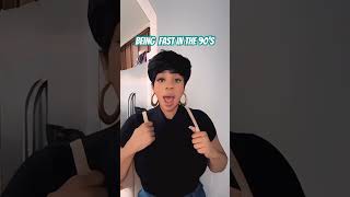 Have you ever tried your mama like this? I did at 16 🤣 #beingfastinthe90’s #comedy #90s