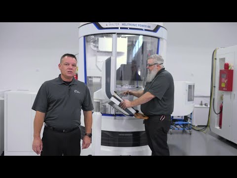 WALTER HELITRONIC POWER 400 Machine Overview by UNITED GRINDING North America