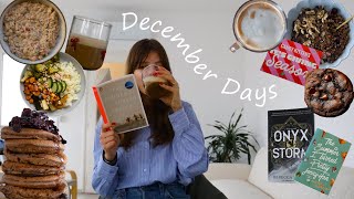 WHOLESOME DECEMBER DAYS /what I eat, books, cozy days/