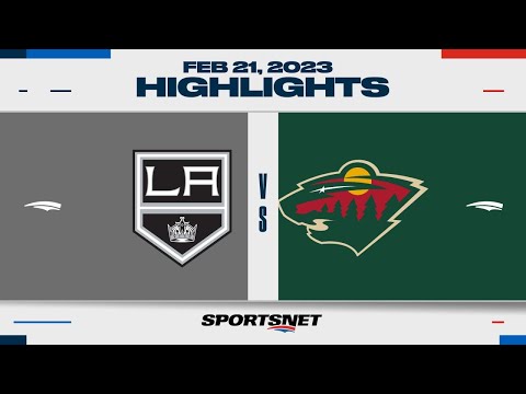 NHL Highlights | Kings vs. Wild - February 21, 2023