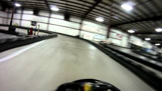 preview picture of video 'Go Karting Helmet Cam 2 - Rush Hour Karting - Garner, NC - 4/20/2012 - GoPro HD Hero 960'