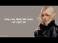 Christina Aguilera - Loyal Brave True (Lyrics)