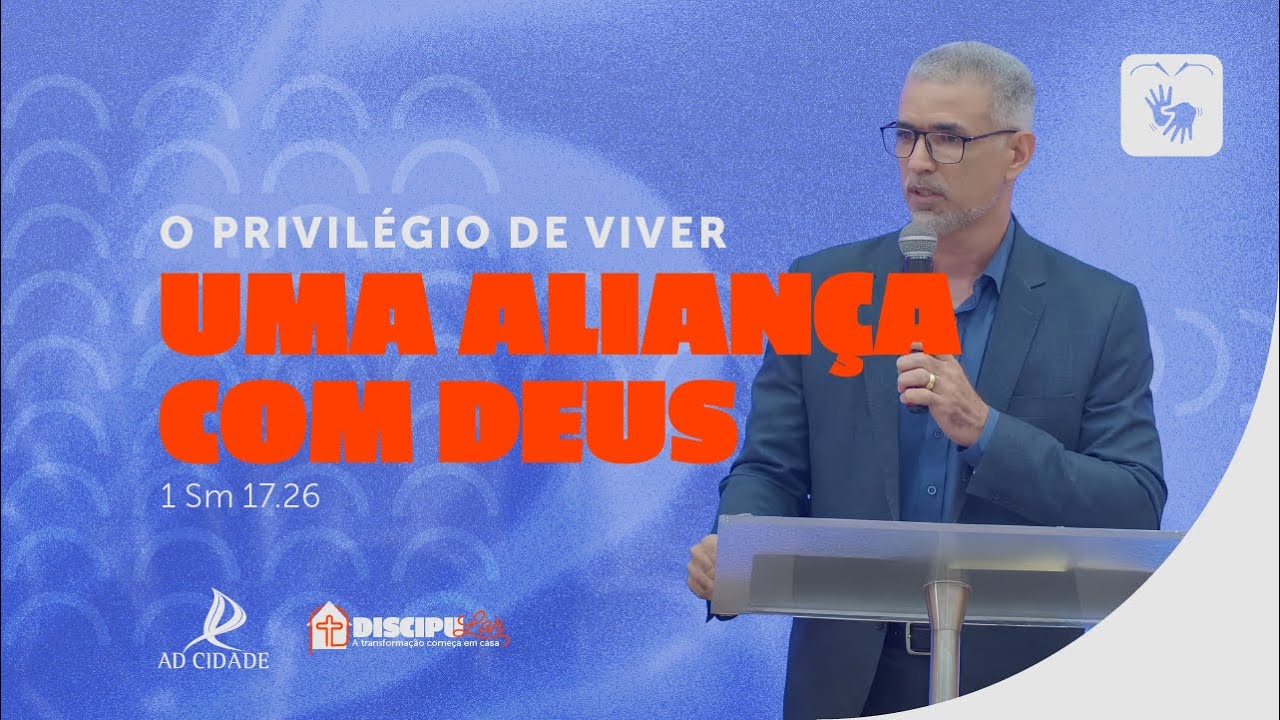 "O privilégio de viver uma aliança com Deus." - Pr. André Silva | 23.03.2025 - Manhã