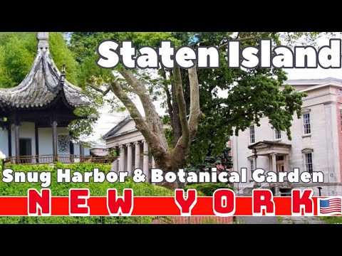 Tour to Snug Harbor Cultural Center & Botanical Garden |Summer 2021 | Staten Island New York 🇺🇸