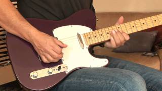 Video thumbnail for 1999 Fender Telecaster Am. Std. Part1 (clean) by GregsGuitars