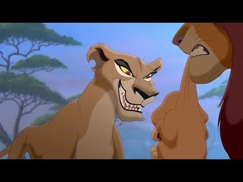 Il re leone 2 - zira presenta kovu a simba