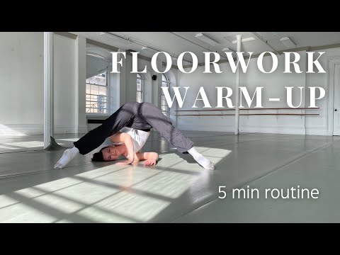 5min Floorwork Warm-Up [Contemporary Dance]