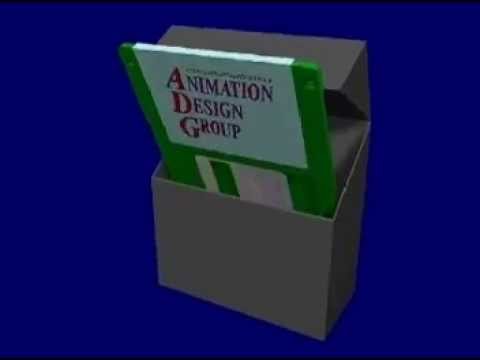 3-1/2" 'Floppy' Disk with Folding Case