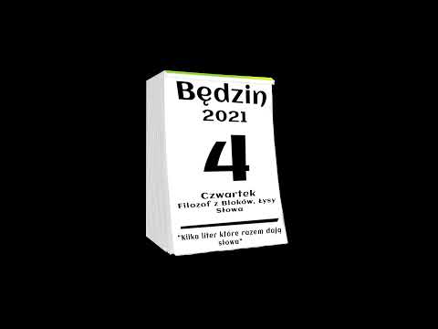 FILOZOF Z BLOKÓW x ŁYSY - SŁOWA #TYDZIEŃROBOCZY