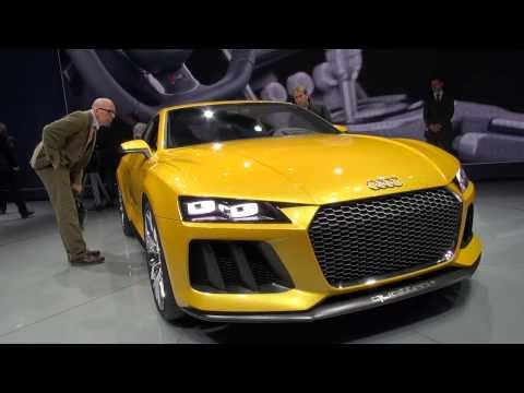 Audi Sport Quattro Concept exterior and interior incl. instrument in detail Frankfurt 2013 IAA