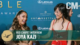 Joya Kazi Shows Love to Never Have I Ever | UNFO 2023 Red Carpet with Leenda Dong