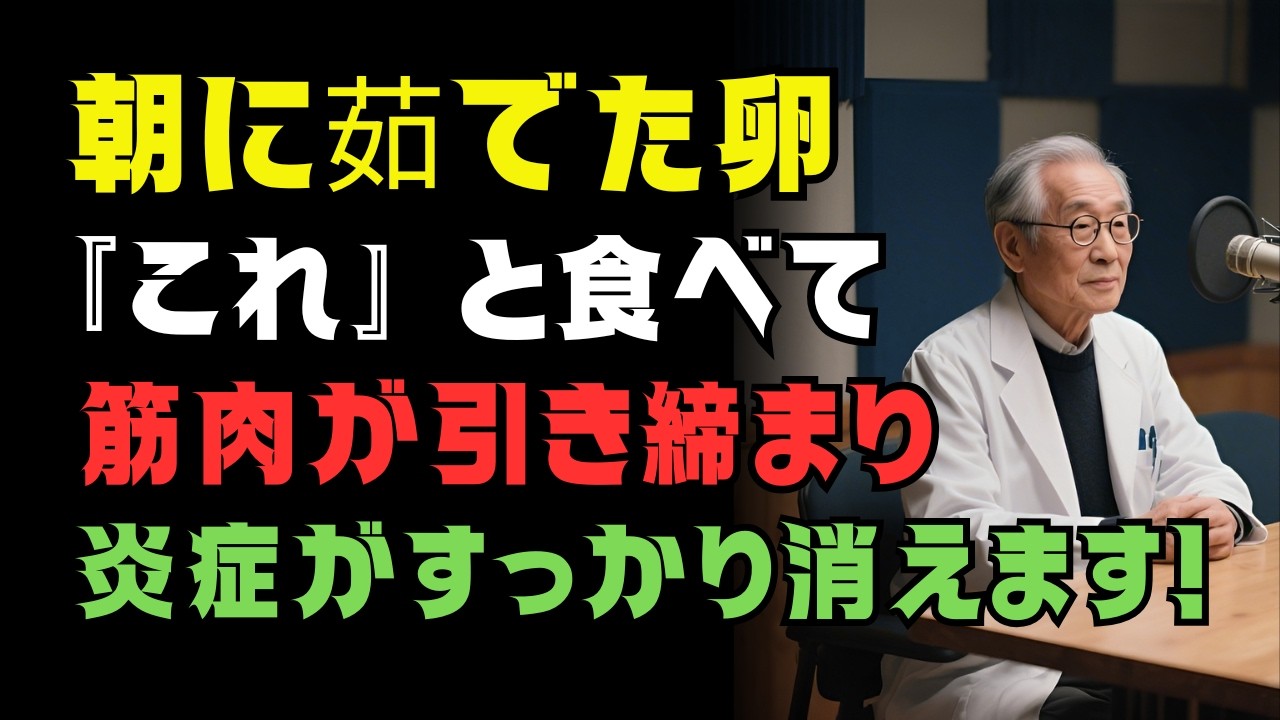 70代からの卵の食べ方で炎症が変わる　医師が警告する最悪の食べ合わせ3つと体を守る最高の組み合わせ3つ