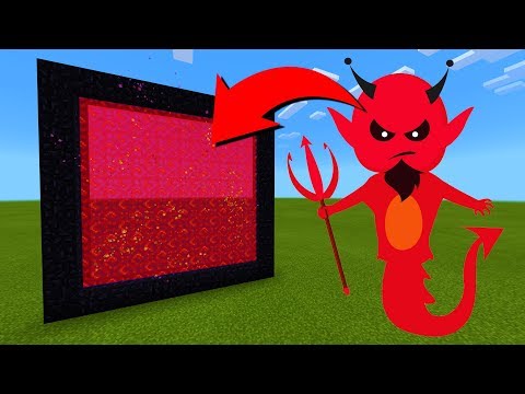 How To Make A Portal To The Demon Dimension in Minecraft!