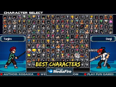 Anime War Super Mugen Offline Game 2023 (160+ Characters)