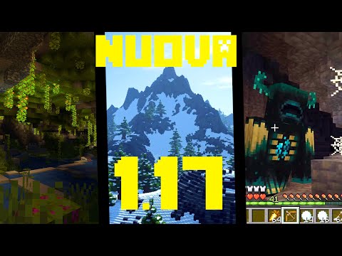 NOVITA' E AGGIORNAMENTI DELLA NUOVA 1.17 DI MINECRAFT ITA!!