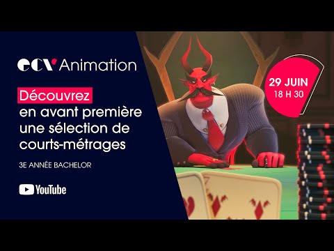 [PREMIÈRE] Courts-métrages ECV Animation - 3e année Bachelor Cinéma d'animation 2D/3D - Promo 2022