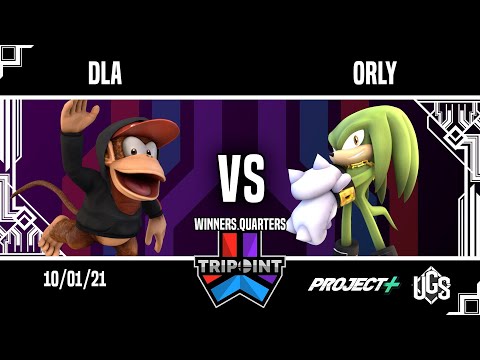 Tripoint Smash 114 - Winners Quarters - DLA(Diddy Kong) Vs. ORLY(Knuckles)
