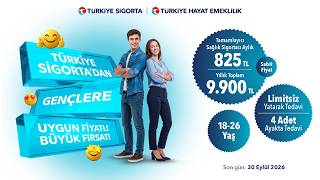 Türkiye Sigorta'dan gençlere uygun fiyatlı büyük fırsat!