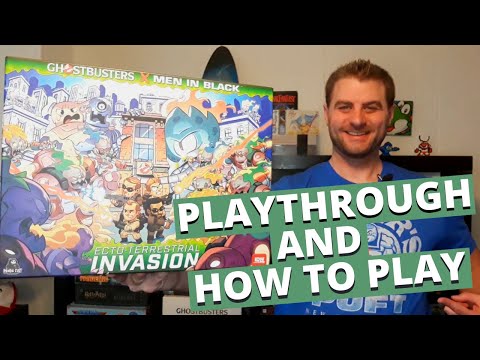 Ghostbusters X Men In Black Ecto-Terrestrial Invasion How To Play And Playthrough