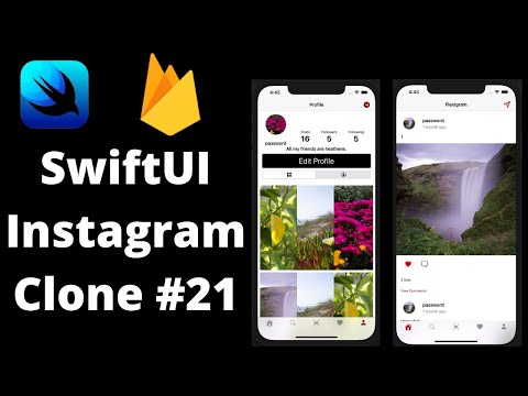 SwiftUI Instagram Clone with Firebase #21 Comments UI