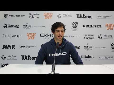Conferência de Imprensa de Nuno Borges (QF) — Oeiras Open 1 2022