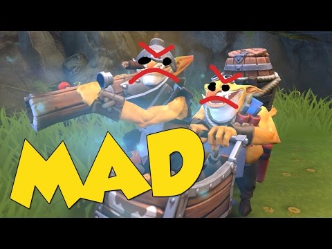 TECHIES IS MAD! - DotA 2 Funny Moments + Arcana Giveaway