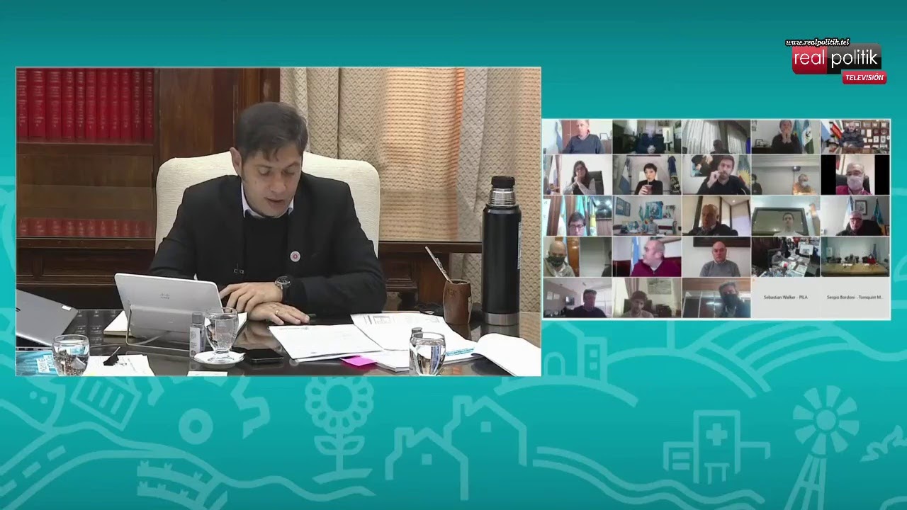 Kicillof presentó las obras del Fondo de Infraestructura Municipal 2021