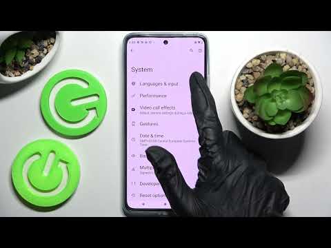 MOTOROLA EDGE 30 Turn On / Off Auto Correction