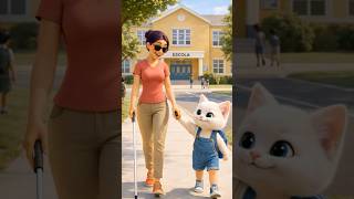 Gatinho fofo é julgado na escola