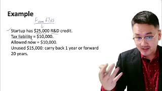 General Business Credit Calculation Example on Form 3800
