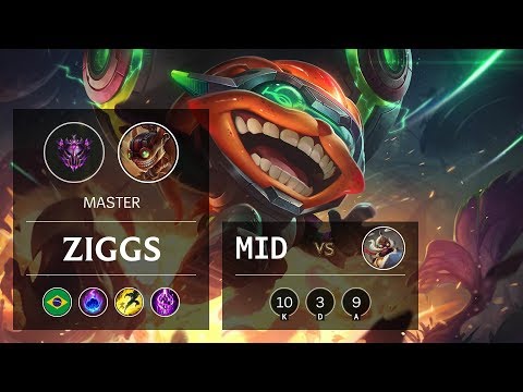 Ziggs Mid vs Corki - BR Master Patch 9.18
