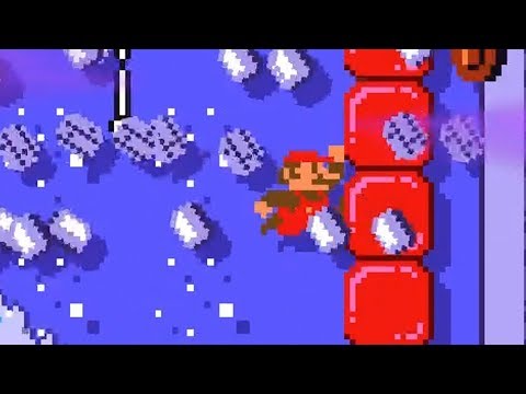Super Mario Maker 2 🔧 Collapsing Ice Cave! 30 Seconds! 🔧 SOTTO