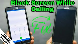 Black screen during call on Android | Disable proximity sensor (Urdu-Hindi)