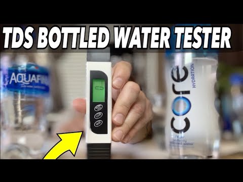 TDS Water Tester 💦 - Tap vs Bottled Water | How to use a TDS meter | PPM - Tester