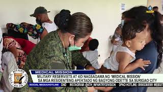 Medical mission, humanitarian civic action program isinagawa para sa mga biktima ng bagyong Odette