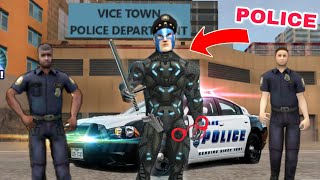 I Became A POLICE OFFICER | Rope Hero Vice Town | Zaib