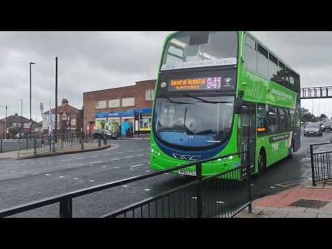 Now operated by Go North East | Service 941 | Tyne Valley 10 6077 | Denton Burn